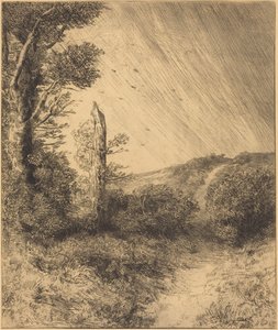 Windstoß (Le coup de vent) von Alphonse Legros
