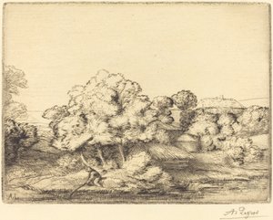 Hamlet in der Nähe des Sees Le hameau près du lac