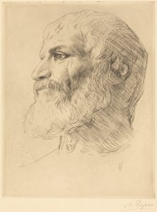 Kopf eines Soulioten von Alphonse Legros