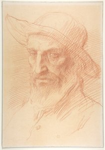 Kopf eines Wildhüters von Alphonse Legros