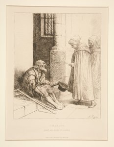 Die Barmherzigkeit (Charity) von Alphonse Legros