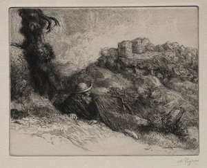 Das Schloss der Geister von Alphonse Legros