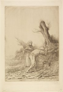 Die Reisigmacher von Alphonse Legros