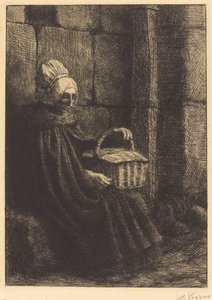 Bäuerin von Boulogne (Paysanne des environs de Boulogne dite La femme au panier)