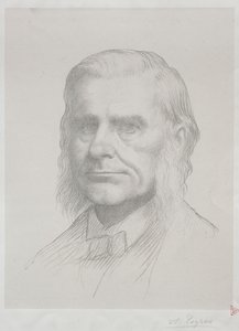Porträt von Thomas Huxley (2. Platte) von Alphonse Legros