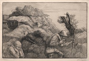 Rückkehr aus dem Wald Le Retour du Bois von Alphonse Legros