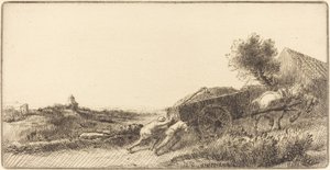 Rückkehr mit dem Heu von Alphonse Legros