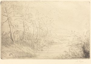Flussufer Bord de la rivière