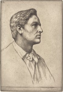 Sir Charles Holroyd von Alphonse Legros