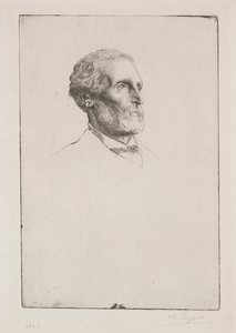 Sir Frederick W. Burton von Alphonse Legros