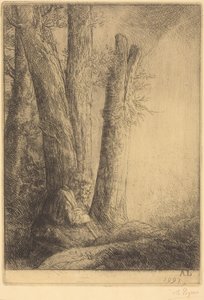 Studie zum verlorenen Sohn von Alphonse Legros