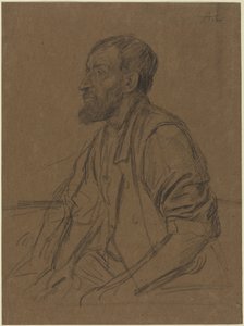 Studie eines Arbeiters von Alphonse Legros