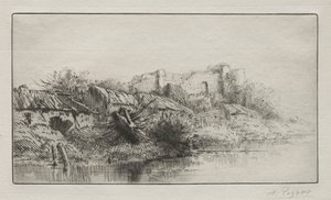 Das verlassene Dorf von Alphonse Legros