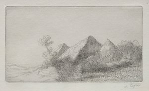 Der Karrenstall von Alphonse Legros