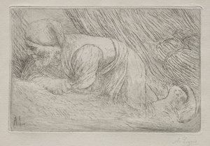 Die Holzsammler von Alphonse Legros