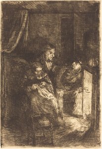 Der Herd von Alphonse Legros
