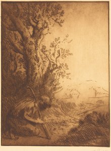 Der verlorene Sohn, 4. Tafel von Alphonse Legros