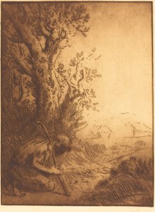 Der verlorene Sohn, 4. Tafel von Alphonse Legros