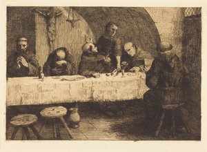 Das Refektorium von Alphonse Legros