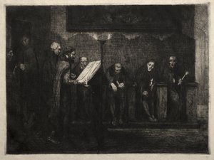 Die spanischen Sänger von Alphonse Legros
