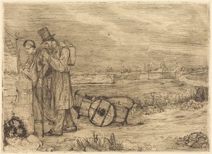 Vagabunden von Montrouge von Alphonse Legros