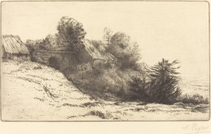 Ansicht eines Bauernhofs, 2. Platte La ferme du Bienheureux
