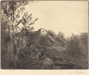 Ansicht eines Bauernhofs