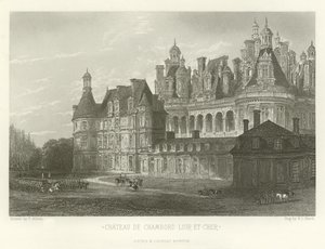 Schloss Chambord-Loir-et-Cher von Alphonse Marie de Neuville