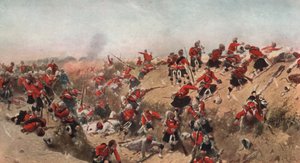 Sturm auf Tel el Kebir durch die Black Watch, Ägypten, 1882