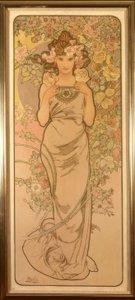 Die Rose von Alphonse Mucha