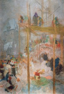 Johann Militsch von Kremsier (Studie zu Triptychon von A. Mucha) von Alphonse Mucha