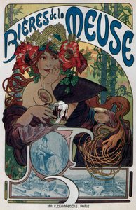 Plakat für die Bières de la Meuse, 1897