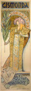 Sarah Bernhardt von Alphonse Mucha