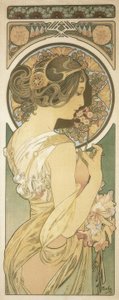 Schlüsselblume von Alphonse Mucha