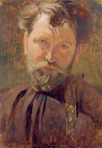 Selbstporträt von Alphonse Mucha