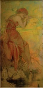 Sommer von Alphonse Mucha