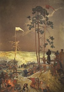 Das Treffen Na Krizkach Der Zyklus Das Slawische Epos