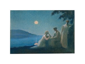 Unter einem Mondstrahl, ca. 1895