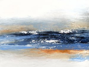 Abstrakte Ozeanwellen