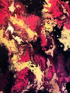 Feurige Abstrakte Wirbel