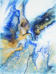 Goldener Blauer Fluss