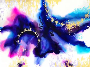 Lebhafter Kosmischer Wirbel