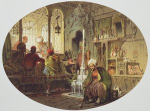 Osmanisches Kaffeehaus, 1862