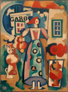 Volkslied - Die Russin und der Figaro von Amadeo de Souza Cardoso