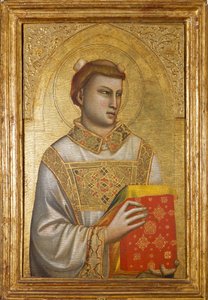 Darstellung des Heiligen Stephanus von Ambrogio Bondone (workshop) Giotto