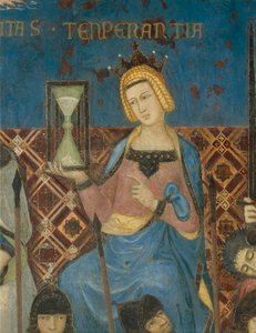 Allegorie der guten Regierung, Mäßigung (Detail)