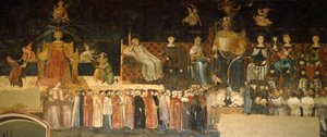 Allegorie der guten Regierung (Detail)