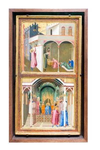 Geschichten aus dem Leben des Heiligen Nikolaus von Ambrogio Lorenzetti