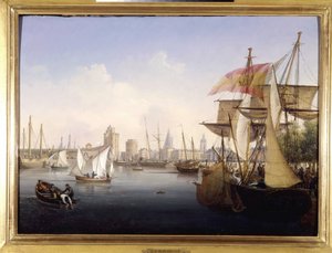 Der Hafen von La Rochelle, von Louis Garneray, ca. 1820