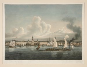 New Orleans von Ambroise Louis Garneray
